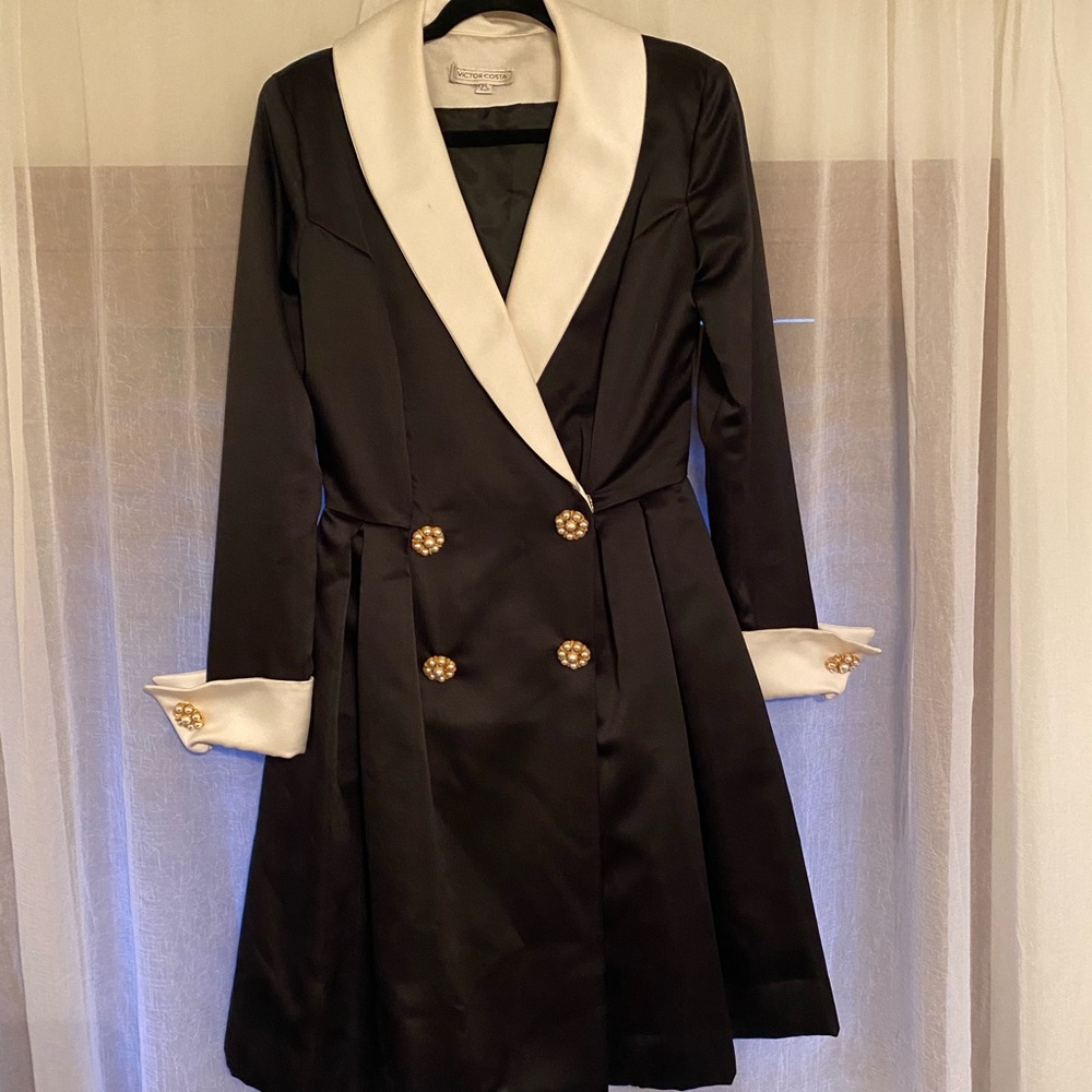 Vintage Victor Costa 80s Dress
